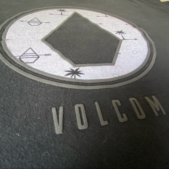 Volcom Mens Iconic Short Sleeve T-Shirt Clothing Apparel Snowboarding Large - Picture 7 of 10